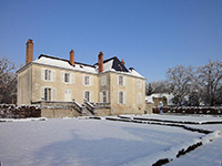 Manoir de Clénord sous la Neige