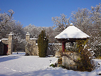 Manoir de Clénord sous la Neige