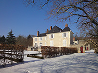 Manoir de Clénord sous la Neige